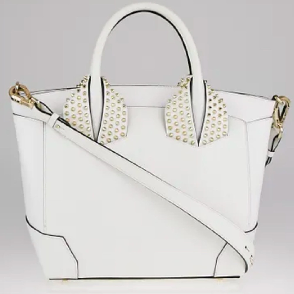 New bag Christian Louboutin Eloise larg white,calf leather